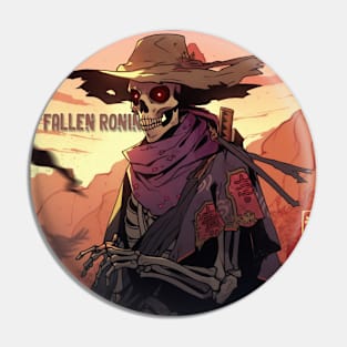 Fallen Lone Ronin Pin