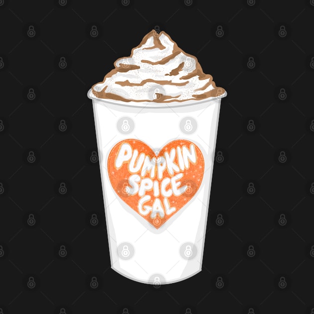 Pumpkin Spice Latte by RoserinArt