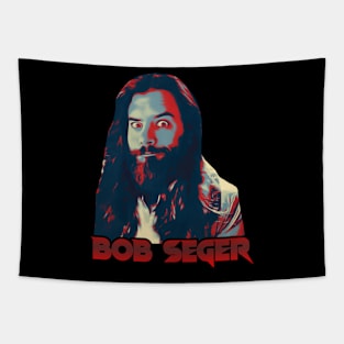 Retro style Bob Seger Tapestry