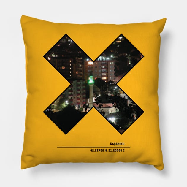 Kacanik City Pillow by HustlemePite