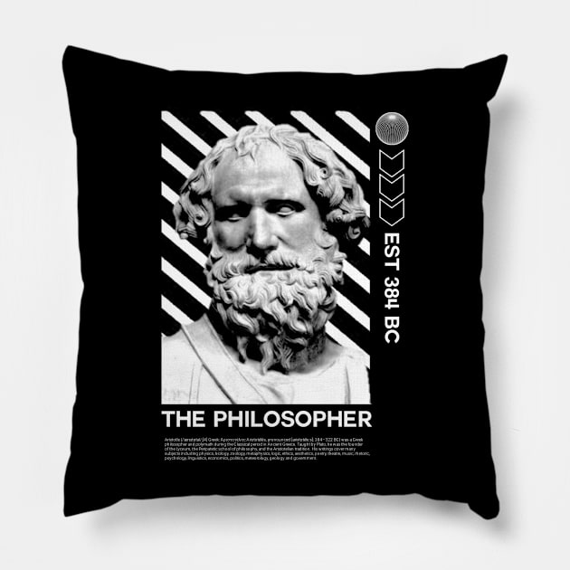 Aristotle Pillow by WPAP46