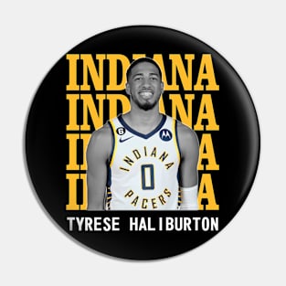 Indiana Pacers Tyrese Haliburton 0 Pin