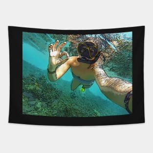 Snorkeling Tapestry