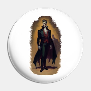 Charming Vintage Vampire Pin