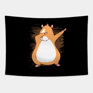 Guinea Pig Dabbing Pet Funny Birthday Gift Tapestry