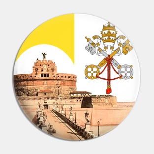 Rome Vatican Santangelo Castle of the Holy Angel Pin