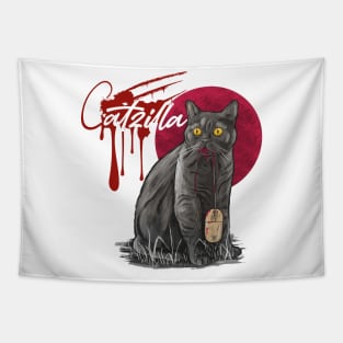 Catzilla Tapestry