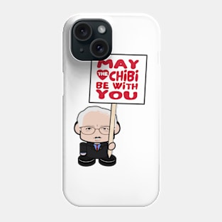 Mr. Berniebot POLTICO'BOT Toy Robot (May the Chibi Be With You) Phone Case