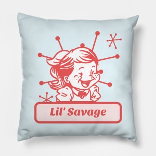 Cute Lil' Savage Pillow