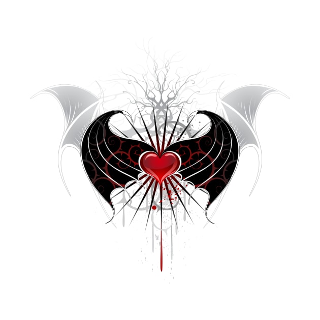 Red Heart of a Vampire ( Vampire Heart ) by Blackmoon9