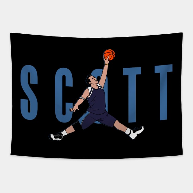 Scott The Office Tapestry TeePublic