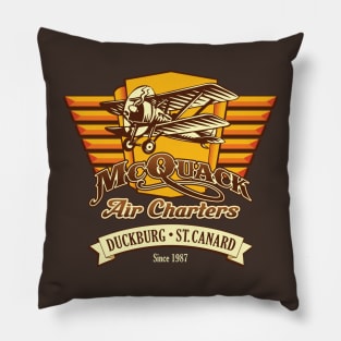 McQuack Air Charters Pillow