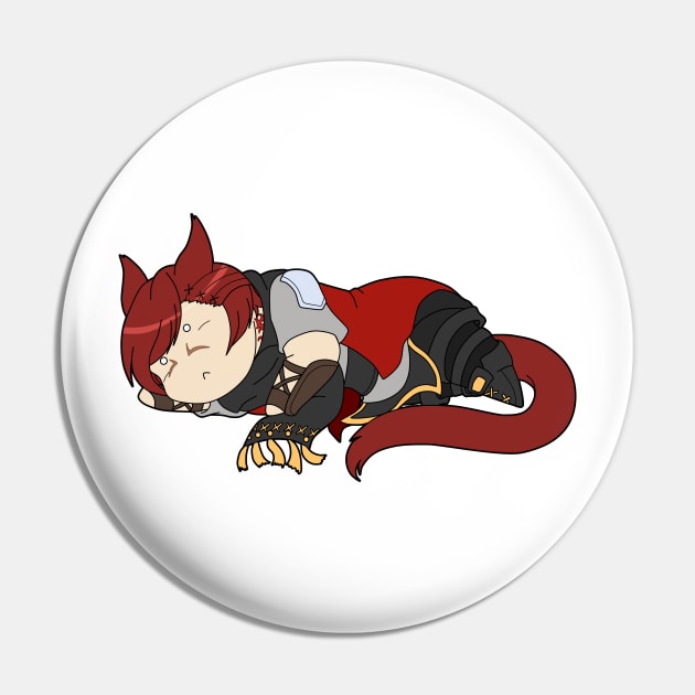 Down and Out - G'raha Pin by amarysdesigns