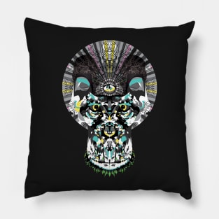 The Higher Primate - Psychedelic Mandala - Camouflage Special Edition Pillow