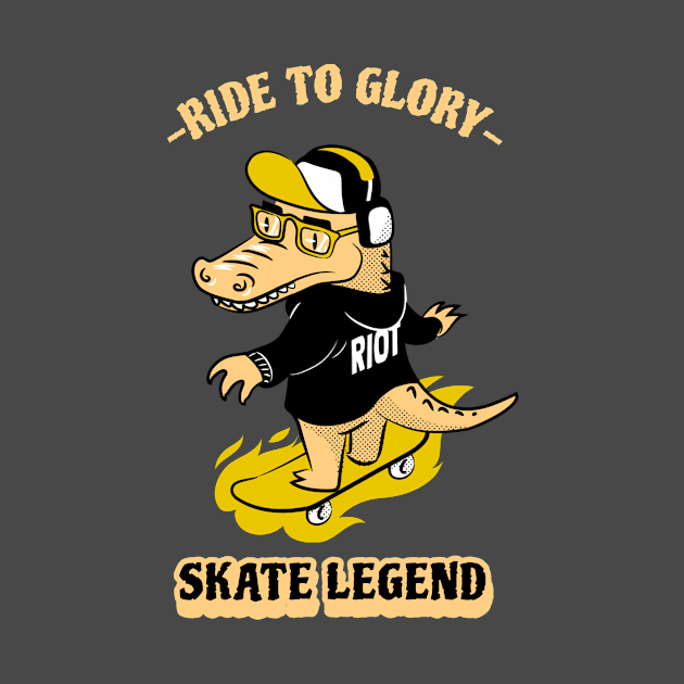 Ride to Glory Skate Legend by Mad Art