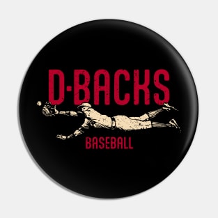 DBACKS Vintage Catch Pin