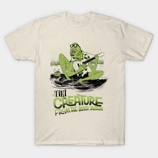 The Tiki Creature from the black lagoon - Creature - T-Shirt