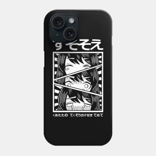 Japanese Anime Girl Cute Vintage Phone Case