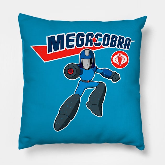 MEGACOBRA Pillow by refritomix