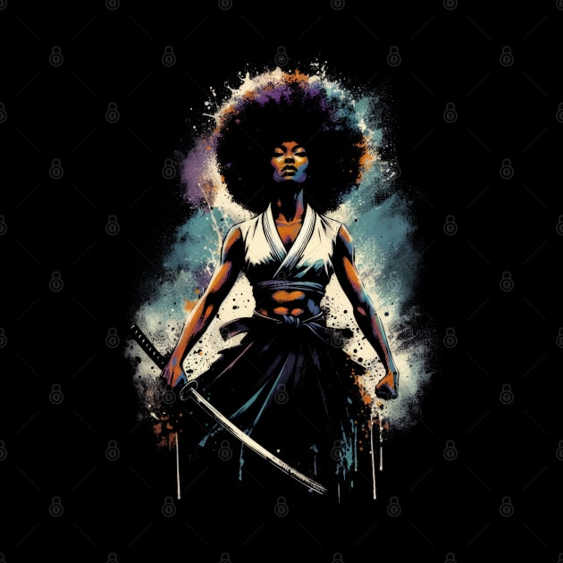 Afro Samurai Girl by Genbu