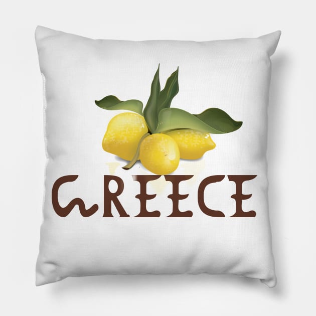 Greece Pillow by nickemporium1