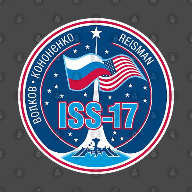 Expedition 17 Crew Patch by Spacestuffplus