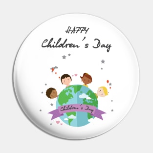 Happy Children's Day - T-Shirt V2 Pin