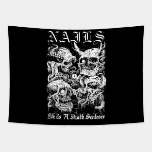 NAILS "Life is a Death Sentence" Tapestry