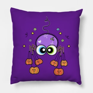 Trick or Treat Spider Pillow