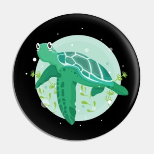 Marine Turtle Pin