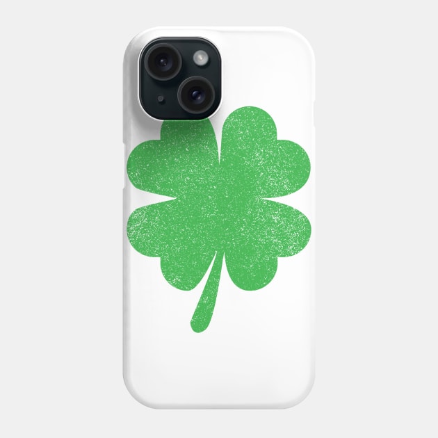 Vintage Four Leaf Clover Phone Case by HolidayShirts