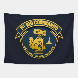 WW2 1st Air Commando Tapestry