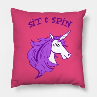 Rude Unicorn Pillow