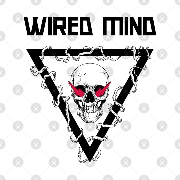 WIRED MIND Skull by WiredMind