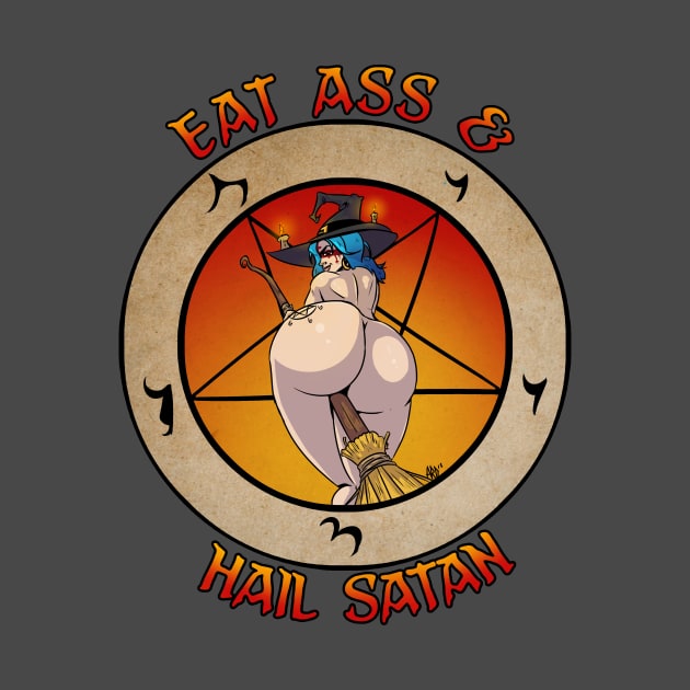 Eat Ass & Hail Satan by DeWidiot