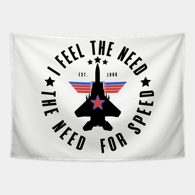 I Feel The Need Tapestry by Myartstor 