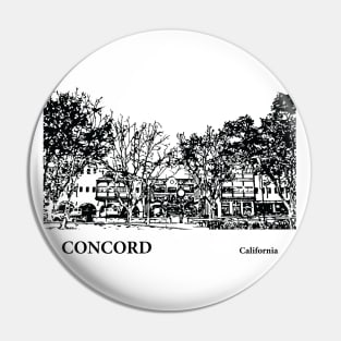 Concord California Pin