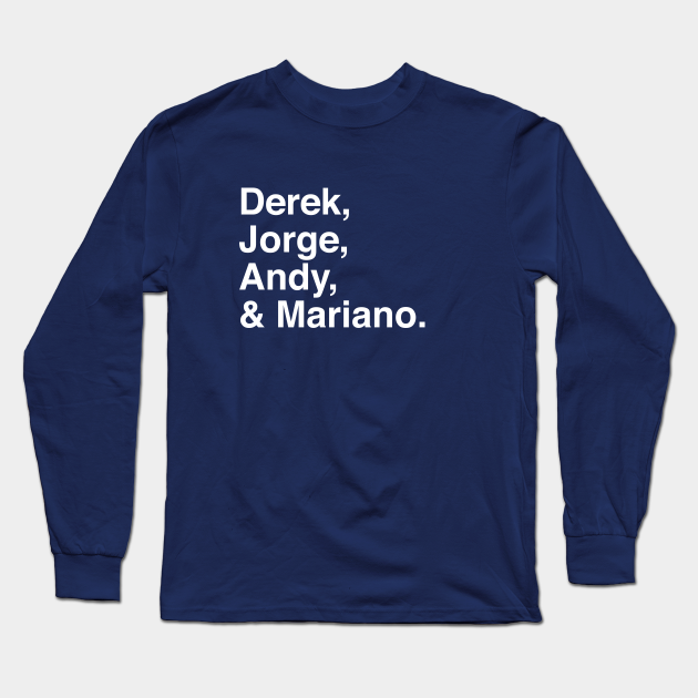 yankees core four shirt