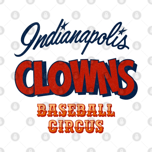 Classic Indianapolis Clowns Baseball by LocalZonly