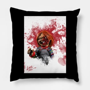 Evil Chucky Pillow