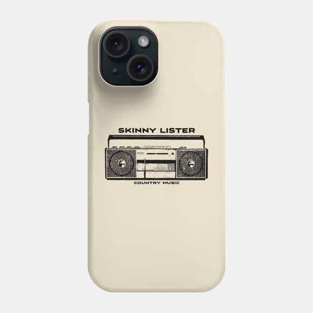 Skinny Lister Phone Case by Rejfu Store