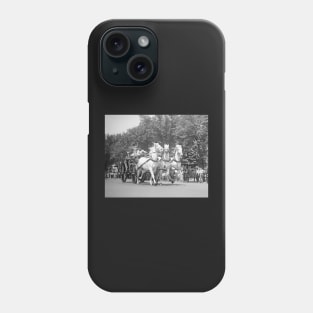 Fire Department Horses, 1925. Vintage Photo Phone Case