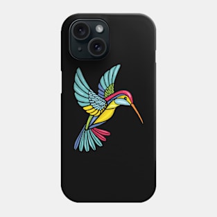 Colourful Hummingbird, Sweet and Elegant Style Phone Case