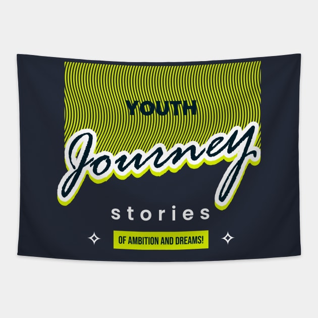 Youth Journey T-shirt Tapestry by Edimas Creative