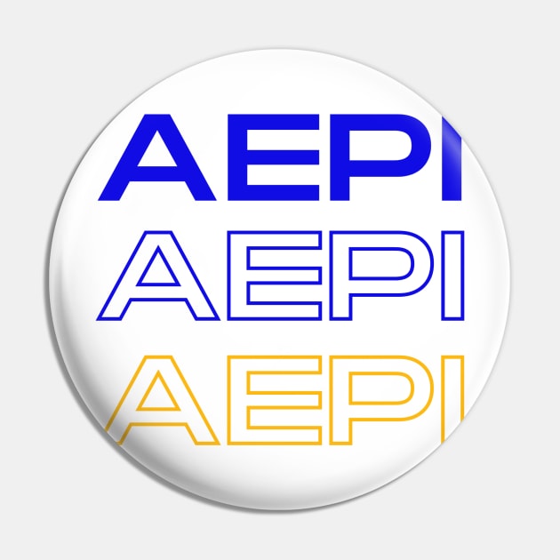 AEPi Pin by stickersbyjori