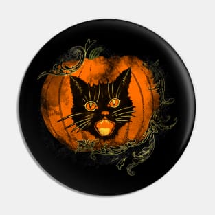 Pumpkin Cat Pin