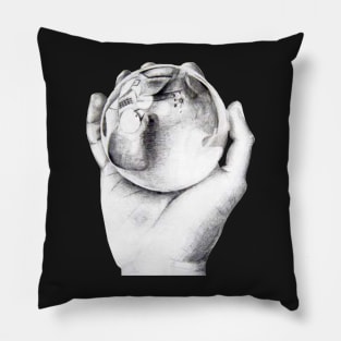 World in my Hand Pillow