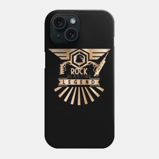 Rock blasting legend Phone Case