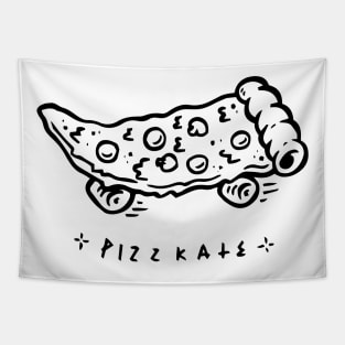 Pizza Skate Tapestry