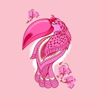 Rose toucan T-Shirt